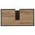 Dulap pentru Chiuveta de Baie stejar artizanal 65 x 33 x 60 cm GartenMobel Dekor