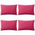 Perne de exterior, 4 buc, roz, 60 x 40 cm GartenMobel Dekor