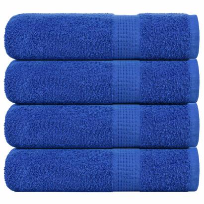 Prosoape de mână 4 buc Albastru 50x100 cm 360 g/m² 100% bumbac GartenMobel Dekor