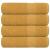 Prosoape de mână 4 buc Aur 50x100 cm 360 g/m² 100% bumbac GartenMobel Dekor