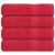 Prosoape de mână 4 buc Roșu 50x100 cm 360 g/m² 100% bumbac GartenMobel Dekor