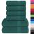 Set prosoape 6 piese verde 360 g/m² 100% bumbac GartenMobel Dekor