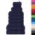 Set prosoape 12 piese Bleumarin 360 g/m² 100% bumbac GartenMobel Dekor