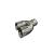 Ornament toba inox dublu universal diametru 76mm Cod: A2009X-76 Automotive TrustedCars