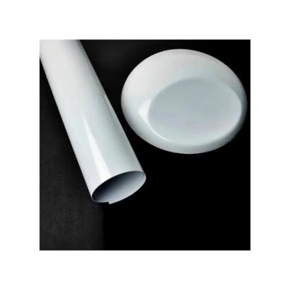 Rola folie auto autocolant PVC alb lucios 1.52m x 30m cu tehnologie eliminare bule Cod: 9196 Automotive TrustedCars