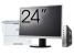 Pachet PC Second Hand HP T730 Thin Client, AMD RX-427BB 2.70-3.60GHz, 8GB DDR3, 32GB SSD Flash + Monitor 24" & Imprimanta Brother HL-L6300DW NewTechnology Media