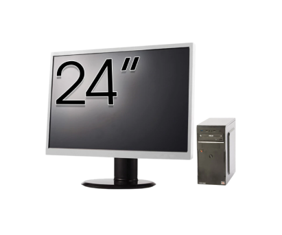 Pachet Calculator Asus Celtic R2200, AMD Ryzen 3 2200G 3.50GHz, 8GB DDR4, 256GB SSD + Monitor 24" NewTechnology Media