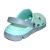 Papuci/saboti, clogs, pentru femei, spuma EVA, gri si turcoaz, marimea 39, Jose Amorales GartenVIP DiyLine