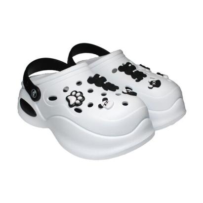 Papuci/saboti, clogs, pentru femei, spuma EVA, alb si negru, marimea 41, Jose Amorales GartenVIP DiyLine