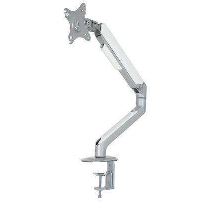 Suport Monitor Second Hand Humanscale, 17 - 32 Inch, 1 Monitor, VESA: 100 x 100, 75 x 75 mm, Culoare Argintiu + Alb NewTechnology Media
