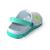 Papuci/saboti, clogs, pentru femei, spuma EVA, alb si turcoaz, marimea 41, Jose Amorales GartenVIP DiyLine