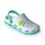 Papuci/saboti, clogs, pentru femei, spuma EVA, alb si turcoaz, marimea 36, Jose Amorales GartenVIP DiyLine