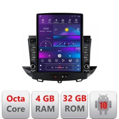 Navigatie Opel Grandland X Crossland X 2016-2020 dedicata Ouad core 4+32 ecran vertical 9.7" DSP 360 FHD AHD Android radio gps internet  Kit-+EDT-E709 CarStore Technology
