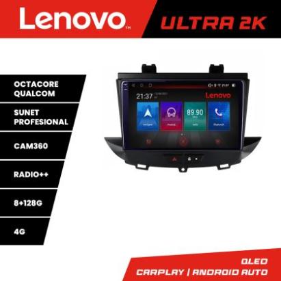 Navigatie Opel Grandland X Crossland X 2016-2020 Qled 2K Octa Core 8+128 LTE 4G DSP Wifi 5Ghz HDMI android auto carplay radio gps internet Kit-+ULTRA-2K-9-8+128 CarStore Technology