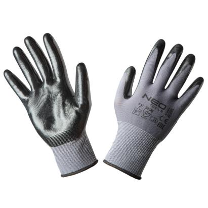 Manusi de lucru, nailon acoperit cu nitril, 4131X, marimea 9 HardWork ToolsRange