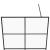 Paravan de duș walk-in negru 115x195 cm sticlă ESG transparentă GartenMobel Dekor