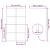 Paravan de duș walk-in negru 115x195 cm sticlă ESG transparentă GartenMobel Dekor