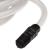 Furtun de aspirație cu conectori PVC transparent 1" 10 m PVC GartenMobel Dekor