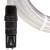 Furtun de aspirație cu conectori PVC transparent 1" 10 m PVC GartenMobel Dekor