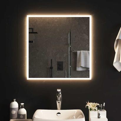 Oglinda de baie cu LED, 60x60 cm GartenMobel Dekor