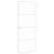 Ușă de interior alb 76x201,5 cm sticlă securiz. / aluminiu slim GartenMobel Dekor