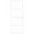 Ușă de interior alb 76x201,5 cm sticlă securiz. / aluminiu slim GartenMobel Dekor