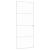 Ușă de interior alb 83x201,5 cm sticlă securiz. / aluminiu slim GartenMobel Dekor