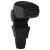 Cotieră auto, negru, 13x32,5x(24-51,5) cm ABS GartenMobel Dekor