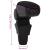 Cotieră auto, negru, 13x32,5x(24-51,5) cm ABS GartenMobel Dekor