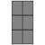 Ușă glisantă, negru, 102,5x205 cm, sticlă securizată/aluminiu GartenMobel Dekor