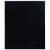 Folie pentru fereastră statică, negru mat, 45x500 cm, PVC GartenMobel Dekor