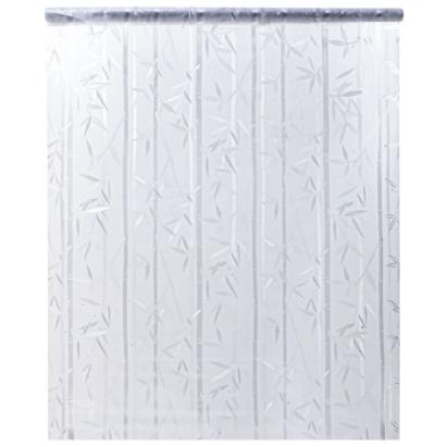 Folie fereastră mată, model bambus, 45x500 cm, PVC GartenMobel Dekor