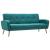 Canapea de 3 persoane, material textil, verde  GartenMobel Dekor