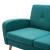 Canapea de 3 persoane, material textil, verde  GartenMobel Dekor