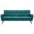 Canapea de 3 persoane, material textil, verde  GartenMobel Dekor
