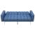 Canapea extensibilă, albastru, material textil GartenMobel Dekor