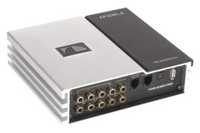 Amplificator cu DSP Nakamichi FDSK230A-PRO 4x35 watts rms în 4 ohmi, 8 canale, fibră optică, usb player, BT player CarStore Technology