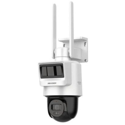 Camera de supraveghere 4G PTZ 2MP HiLook Hikvision, alimentare solara, IR 30m, difuzor si microfon, iP66, slot MicroSD, PTZ-N2C200I-K/4G/C09S20 SafetyGuard Surveillance