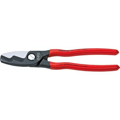 Foarfeca de taiat cabluri cu tais dublu knipex 95 11 200 HardWork ToolsRange