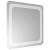 Oglindă de baie cu LED, 40x40 cm GartenMobel Dekor