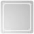 Oglinda de baie cu LED, 60x60 cm GartenMobel Dekor