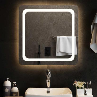 Oglinda de baie cu LED, 60x60 cm GartenMobel Dekor