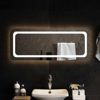 Oglindă de baie cu LED, 100x40 cm GartenMobel Dekor