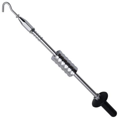 Ciocan culisant cu cârlig, 63 cm, oțel carbon GartenMobel Dekor