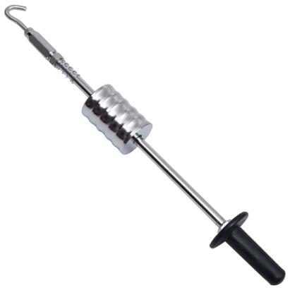 Ciocan culisant cu cârlig, 65 cm, oțel carbon GartenMobel Dekor