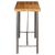 Masă de bar din lemn masiv de tec reciclat 120 x 58 x 106 cm GartenMobel Dekor