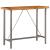 Masă de bar din lemn masiv de tec reciclat 120 x 58 x 106 cm GartenMobel Dekor