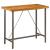 Masă de bar din lemn masiv de tec reciclat 120 x 58 x 106 cm GartenMobel Dekor