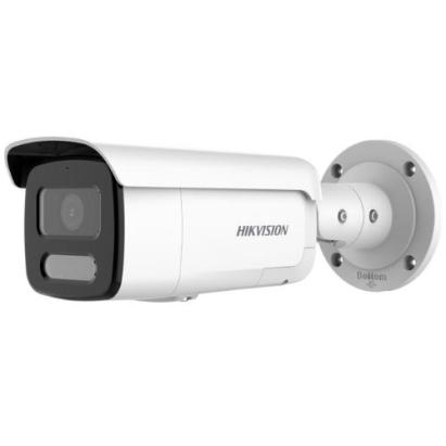 Camera supraveghere IP 8MP, lentila 2.8mm, IR 60m, lumina alba 60m, ColorVu, microfon, difuzor, PoE - Hikvision DS-2CD2T87G2H-LISU/SL(2.8mm)(eF) SafetyGuard Surveillance