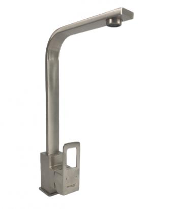 Baterie bucatarie MIXXUS FIT-011 din otel inoxidabil, Monocomanda, Racorduri incluse Innovative ReliableTools